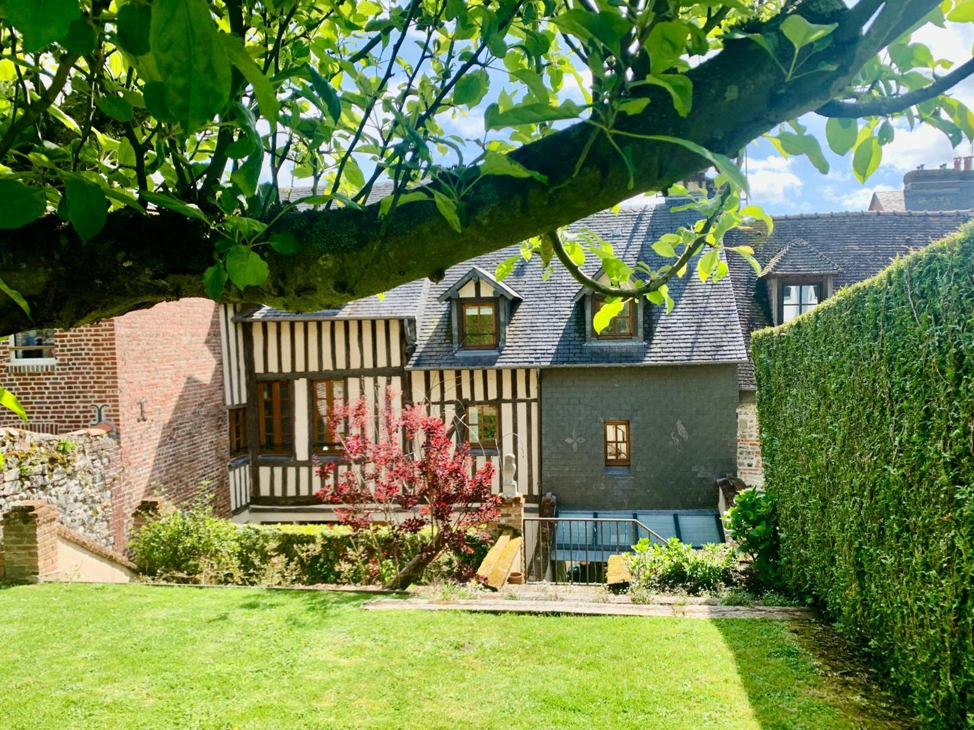 La Maison Blanche Du 10Honfleur Ngoại thất bức ảnh