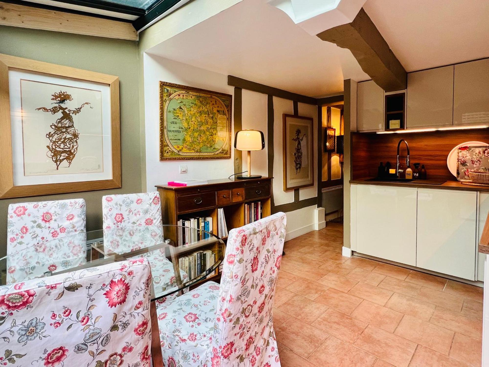 La Maison Blanche Du 10Honfleur Ngoại thất bức ảnh
