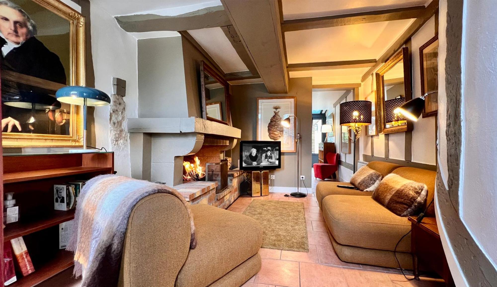 La Maison Blanche Du 10Honfleur Ngoại thất bức ảnh