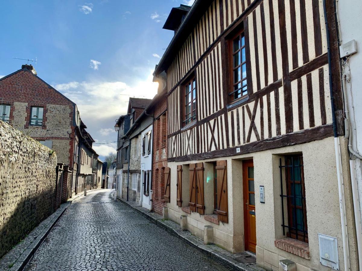 La Maison Blanche Du 10Honfleur Ngoại thất bức ảnh
